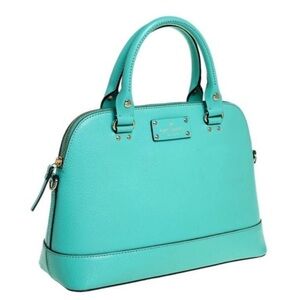 Kate Spade Turquoise Medium Size Dome Handbag